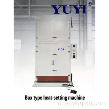 Máquina de termofixação tipo caixa de alta eficiência de 15 kW com dimensões personalizadas e garantia de 1 ano